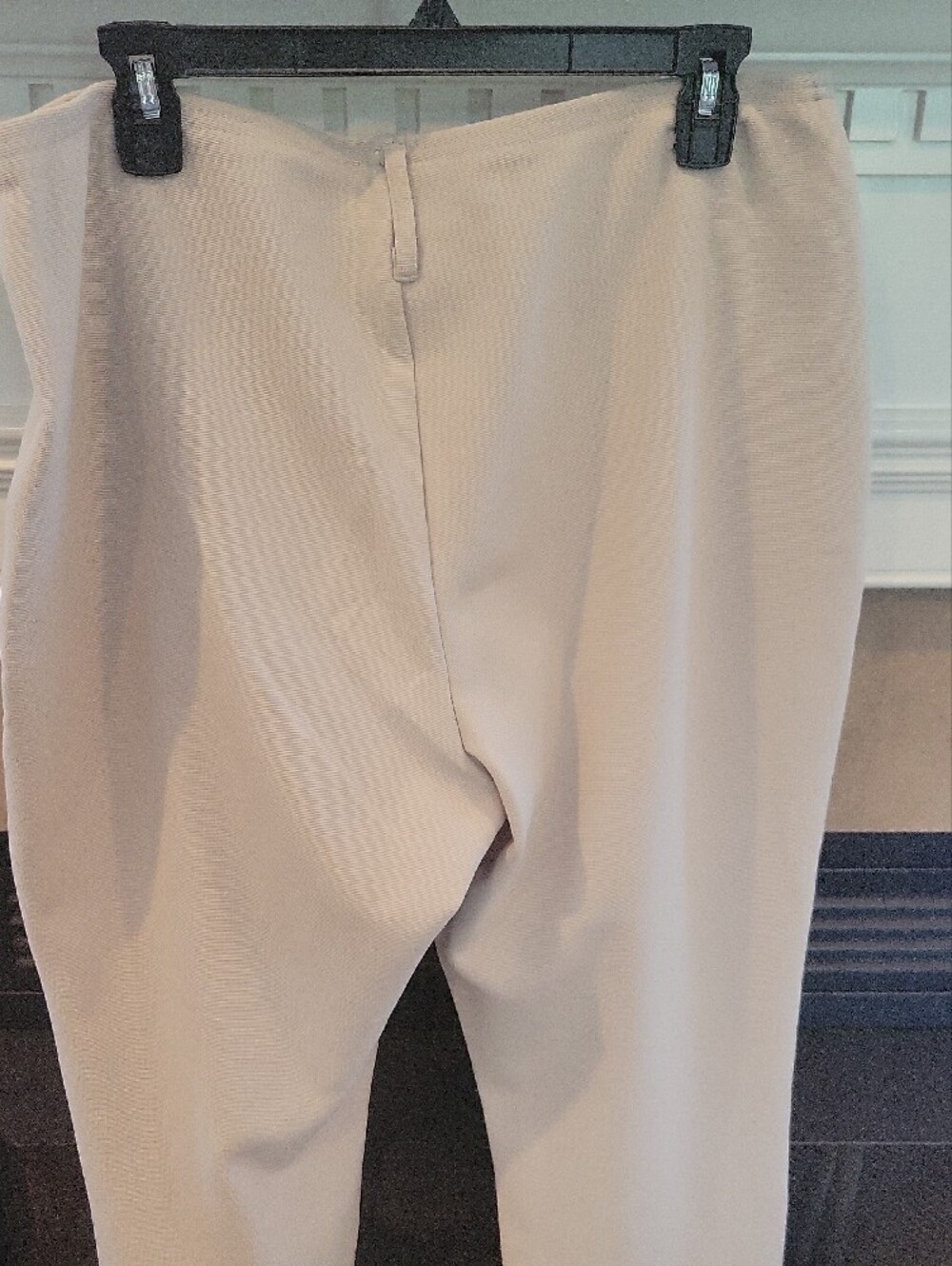 Joe Benbasset Cream Straight-Leg Work Trousers - Picture 5 of 6